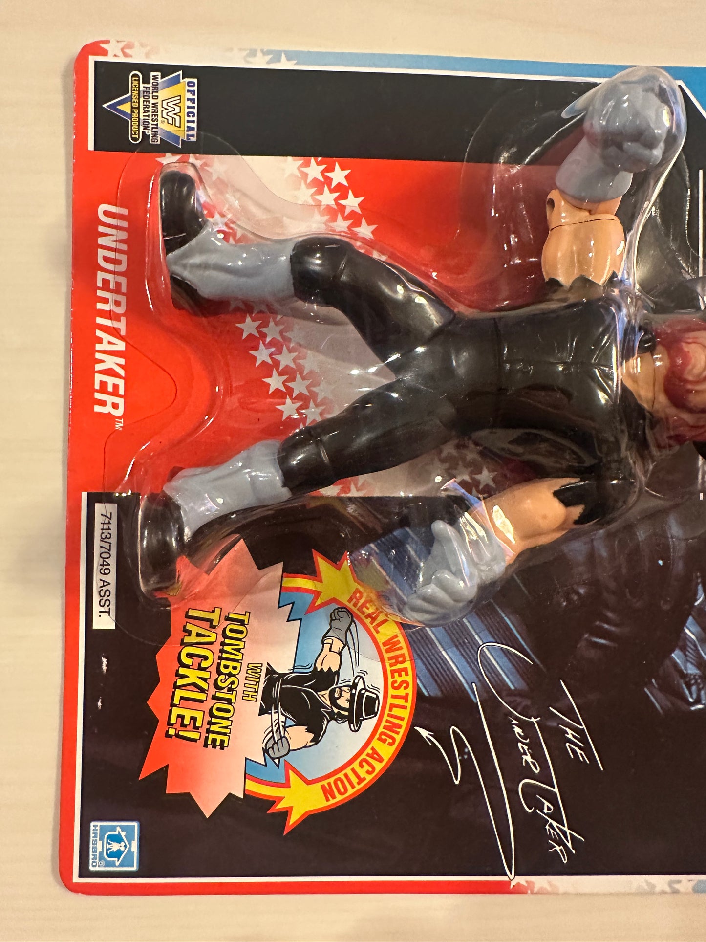 The Undertaker Series 4 WWF Hasbro