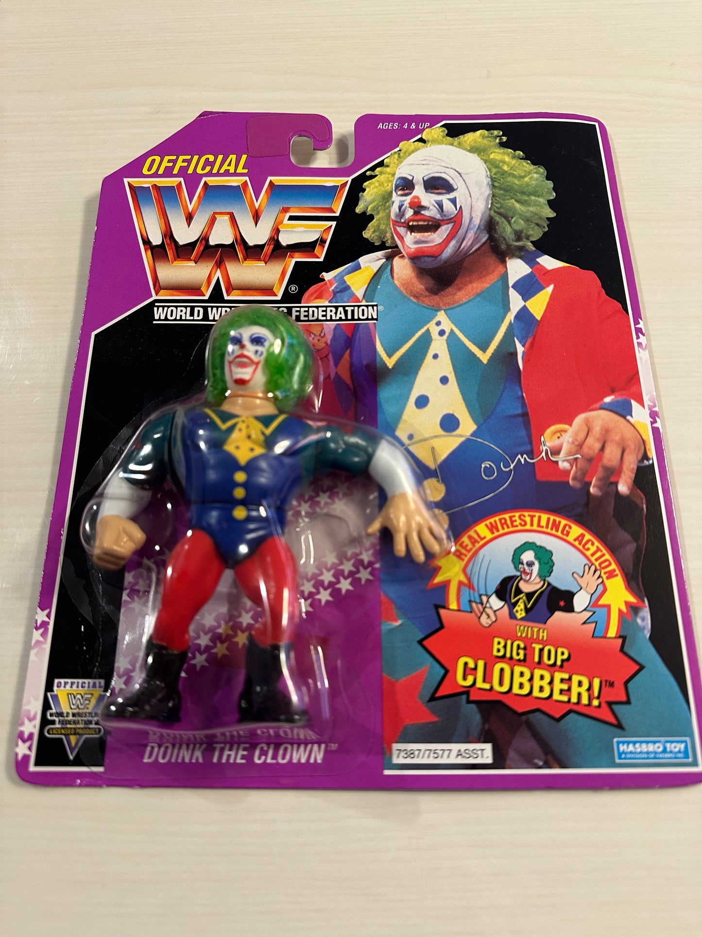 Doink the Clown Series 9 WWF Hasbro