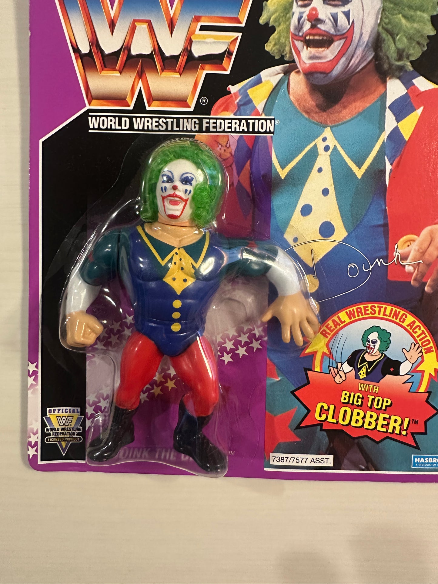 Doink the Clown Series 9 WWF Hasbro