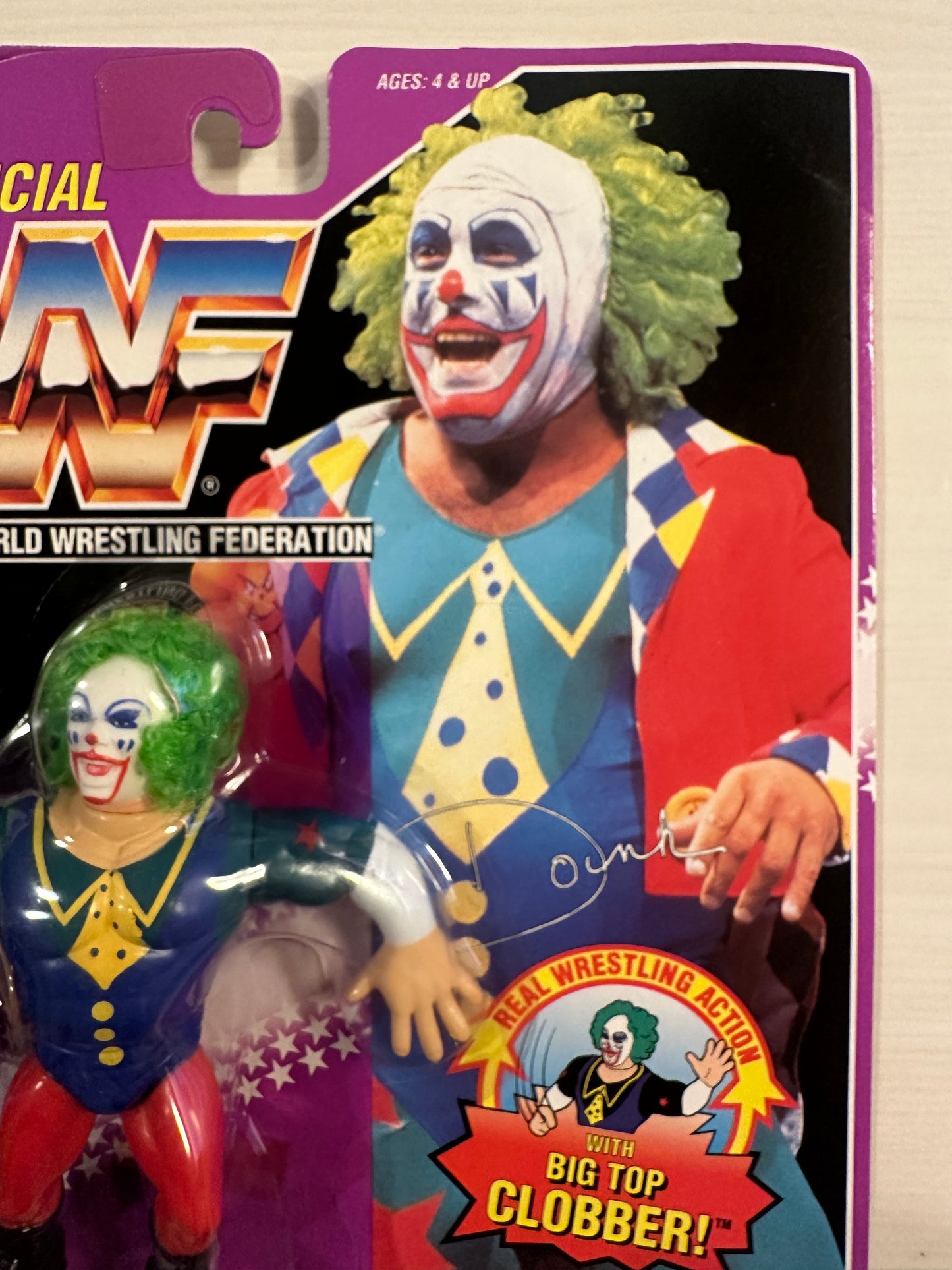 Doink the Clown Series 9 WWF Hasbro