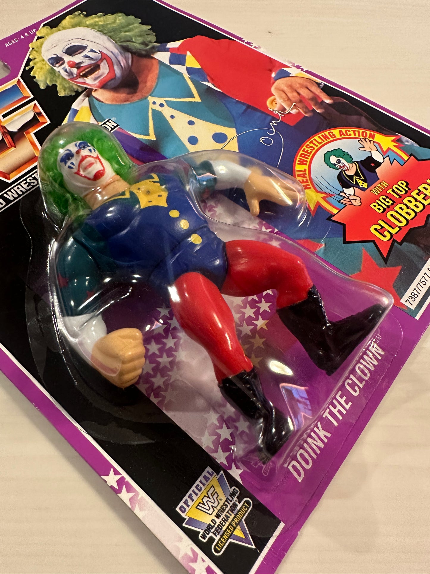 Doink the Clown Series 9 WWF Hasbro