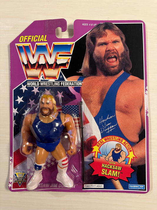 Hacksaw Jim Duggan Series 9 WWF Hasbro