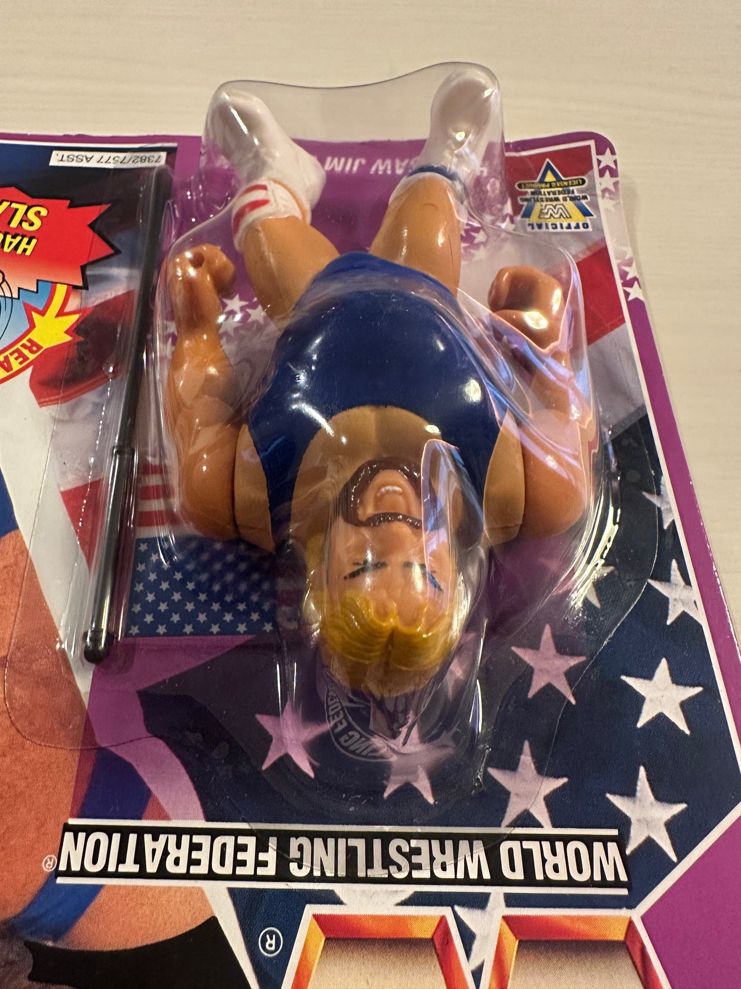 Hacksaw Jim Duggan Series 9 WWF Hasbro