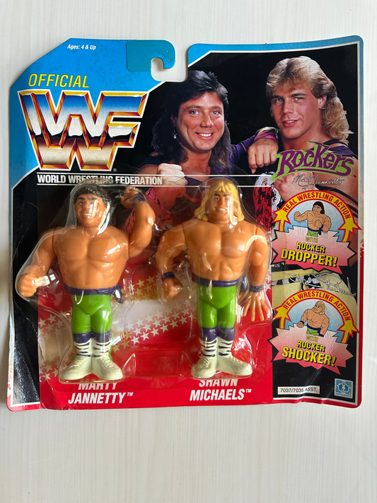 The Rockers Series 2 WWF Hasbro MOC figure