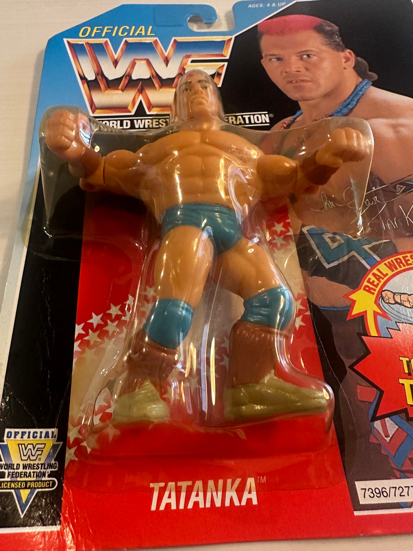 Tatanka Series 6 WWF Hasbro