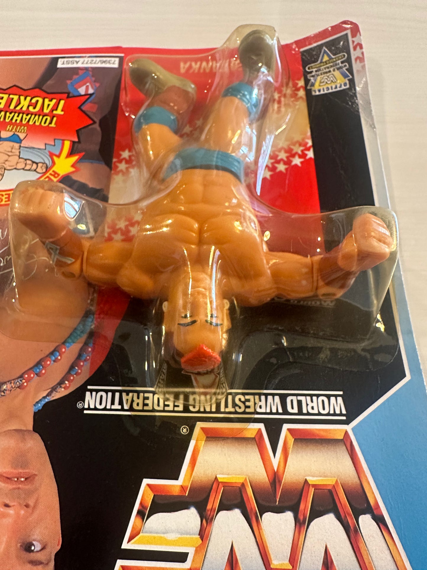 Tatanka Series 6 WWF Hasbro