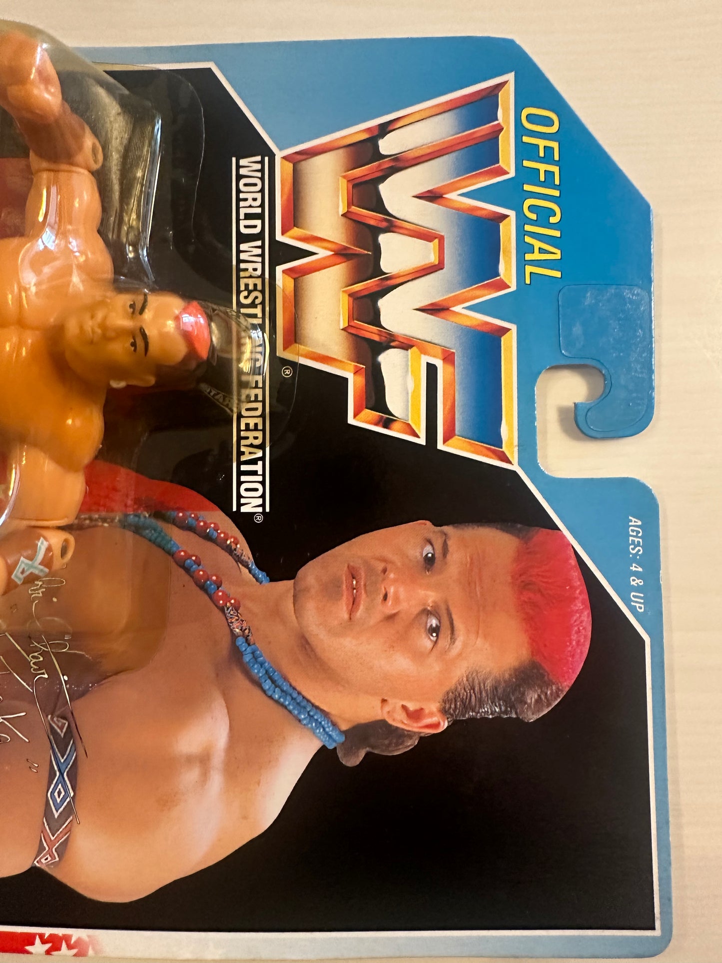 Tatanka Series 6 WWF Hasbro