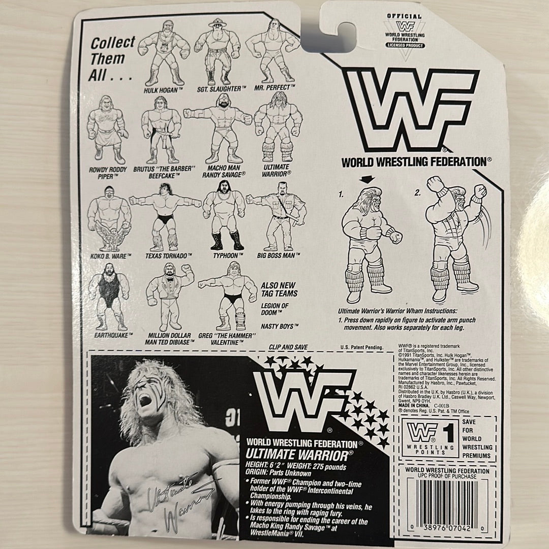 Ultimate Warrior Series 3 WWF Hasbro