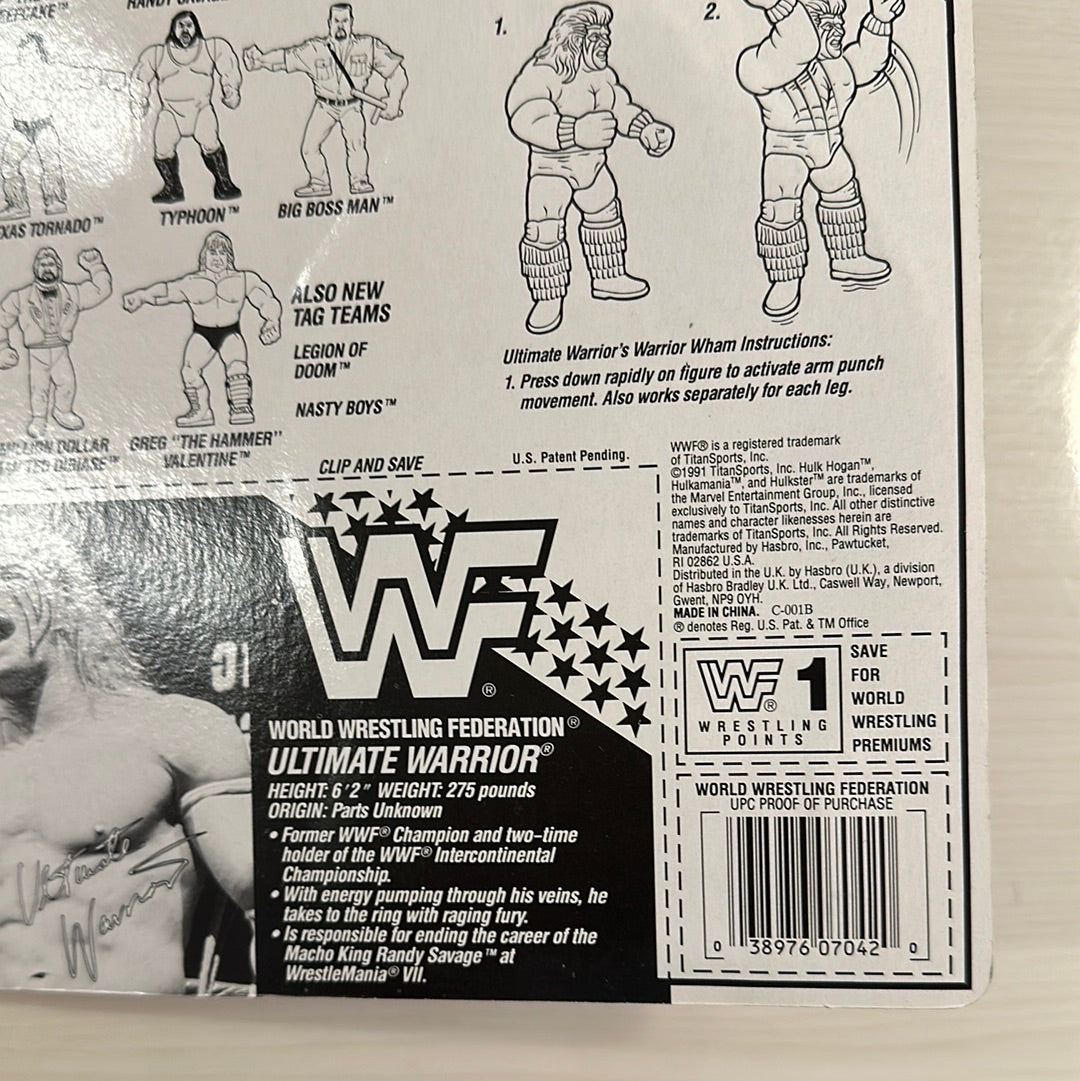 Ultimate Warrior Series 3 WWF Hasbro