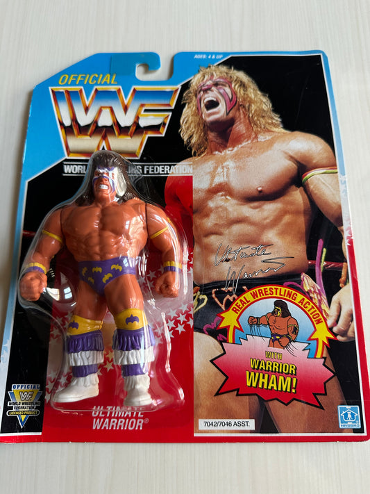 Ultimate Warrior Series 3 WWF Hasbro MOC figure