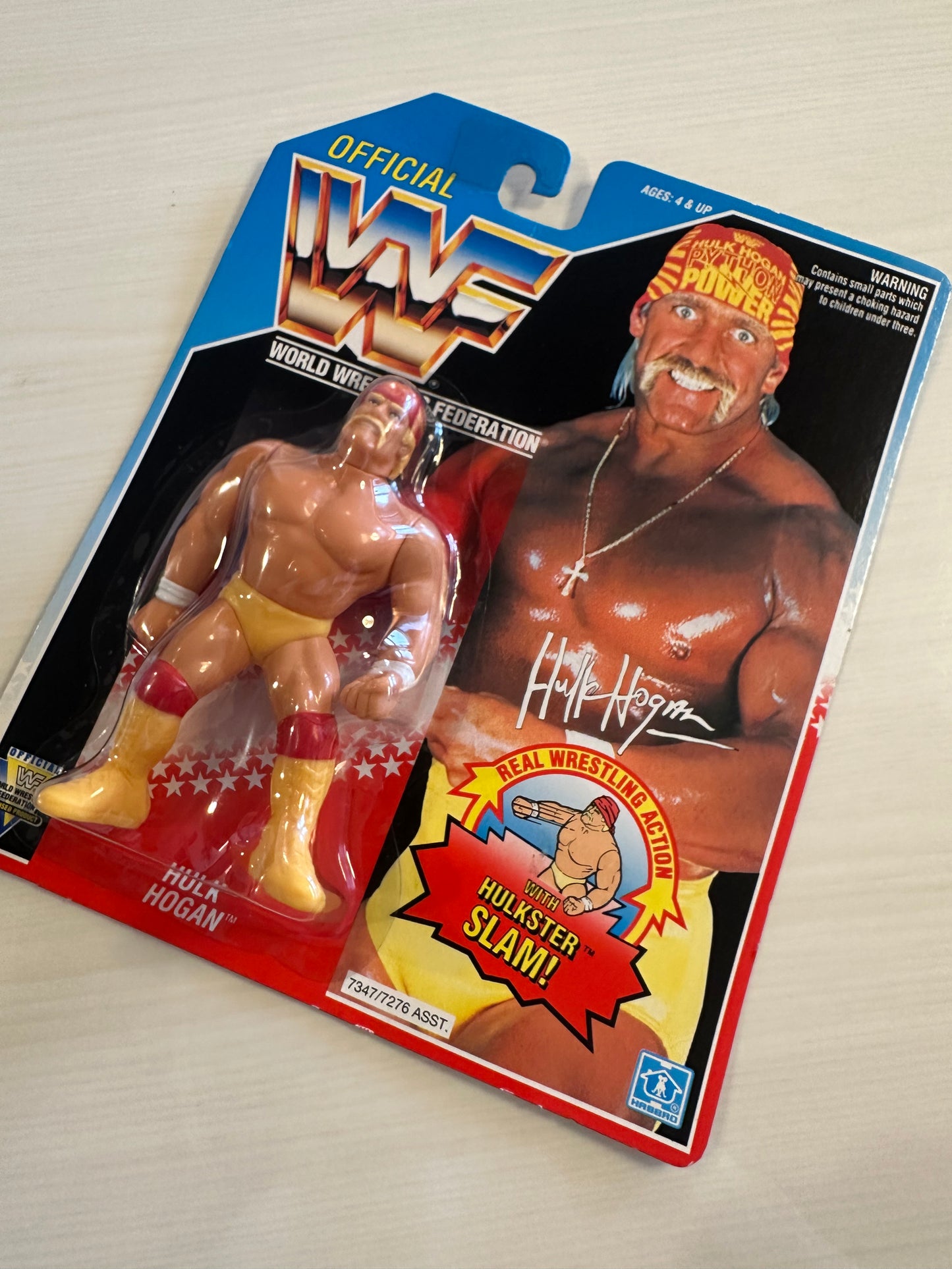 Hulk Hogan 4 Series 5 WWF Hasbro