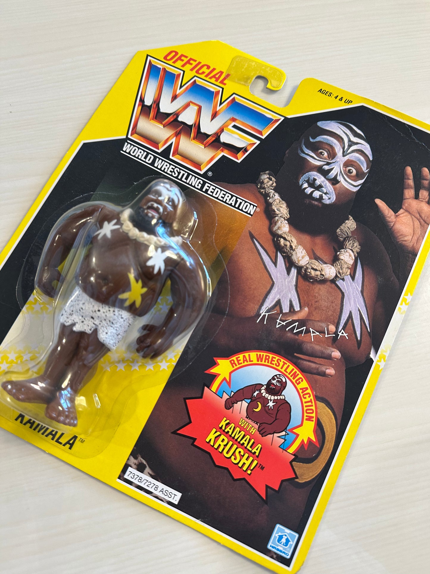Kamala Series 7 WWF Hasbro