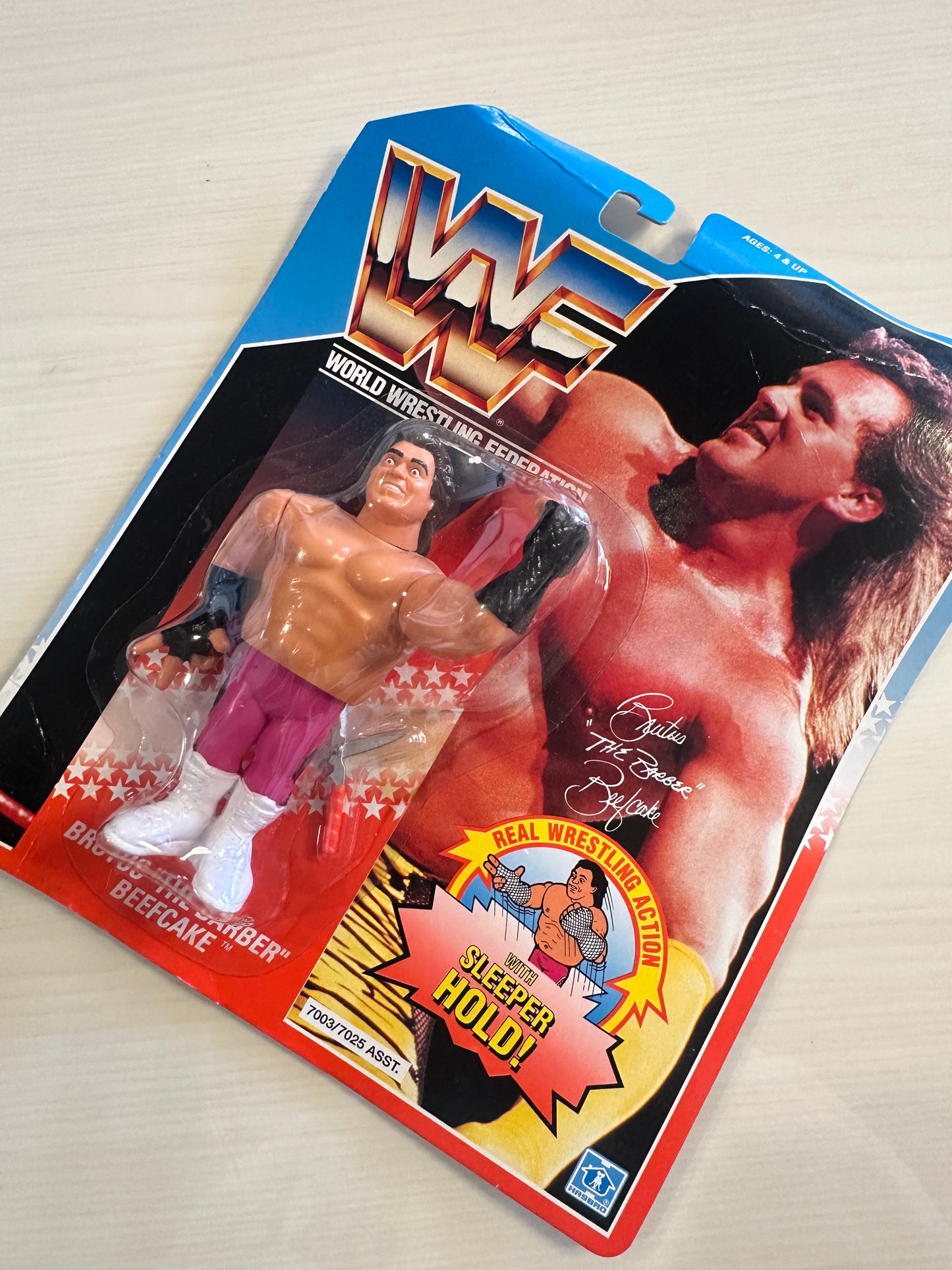 Brutus the Barber Beefcake Series 1 WWF Hasbro