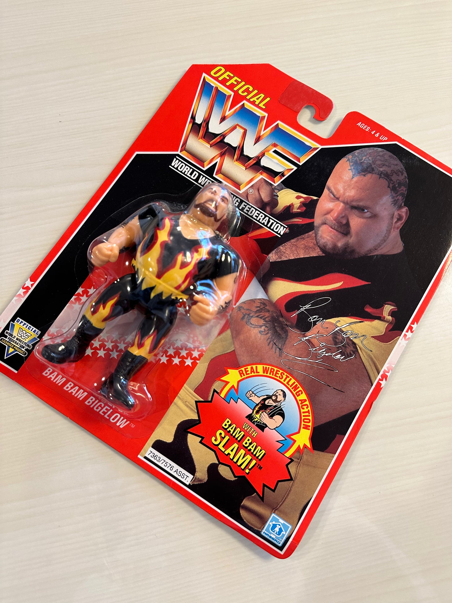 Bam Bam Bigelow Series 8 WWF Hasbro