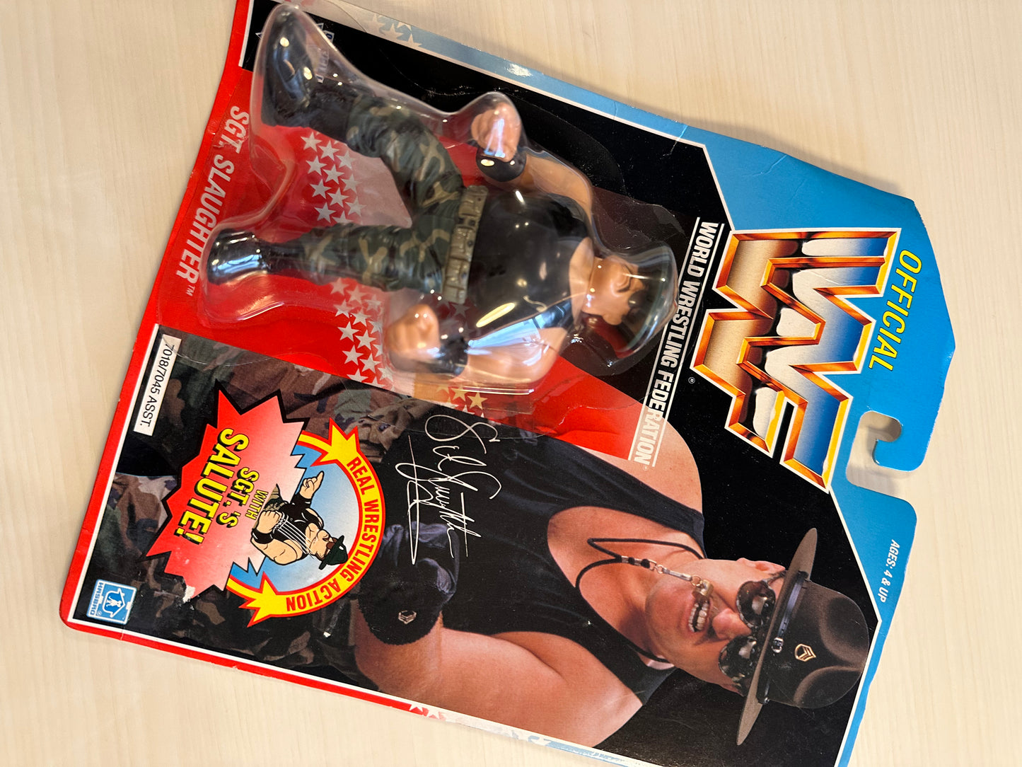 Sgt Slaughter Series 3 WWF Hasbro