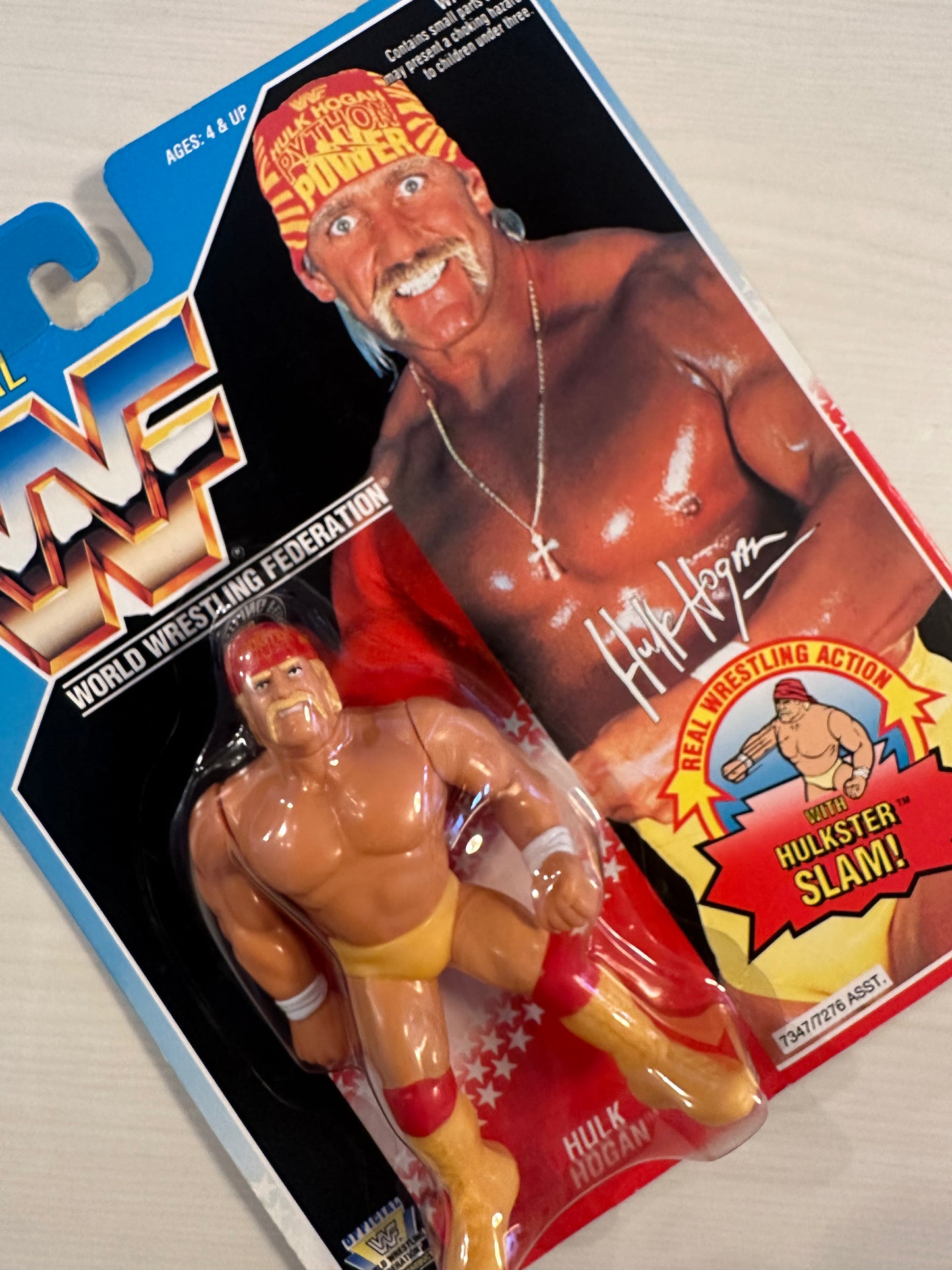 Hulk Hogan Series 5 WWF Hasbro