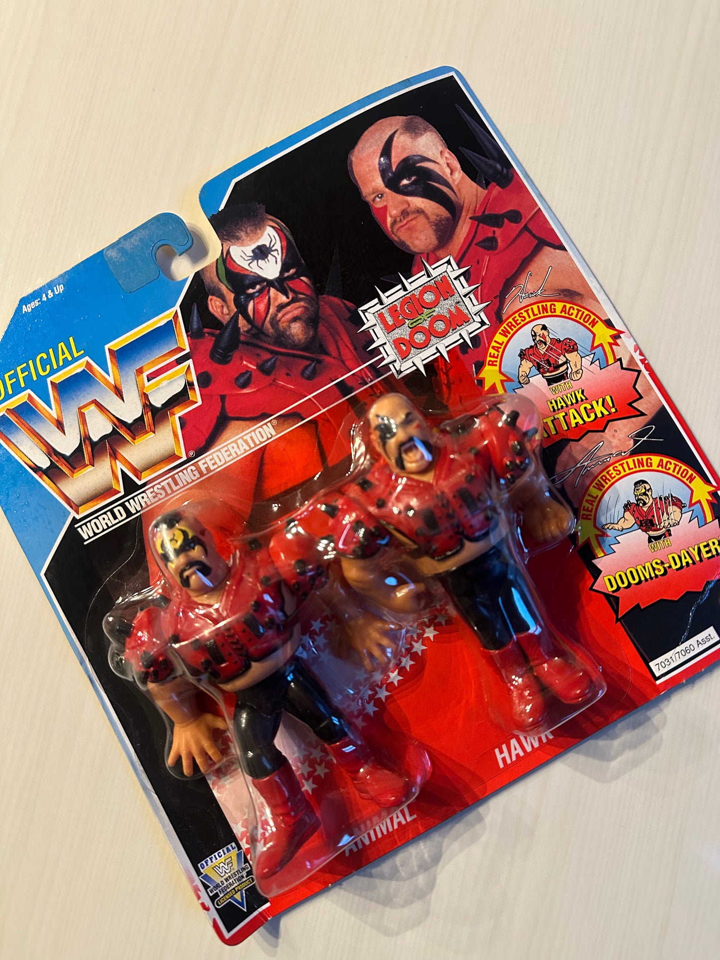 The Legion of Doom Series 2 WWF Hasbro MOC figure