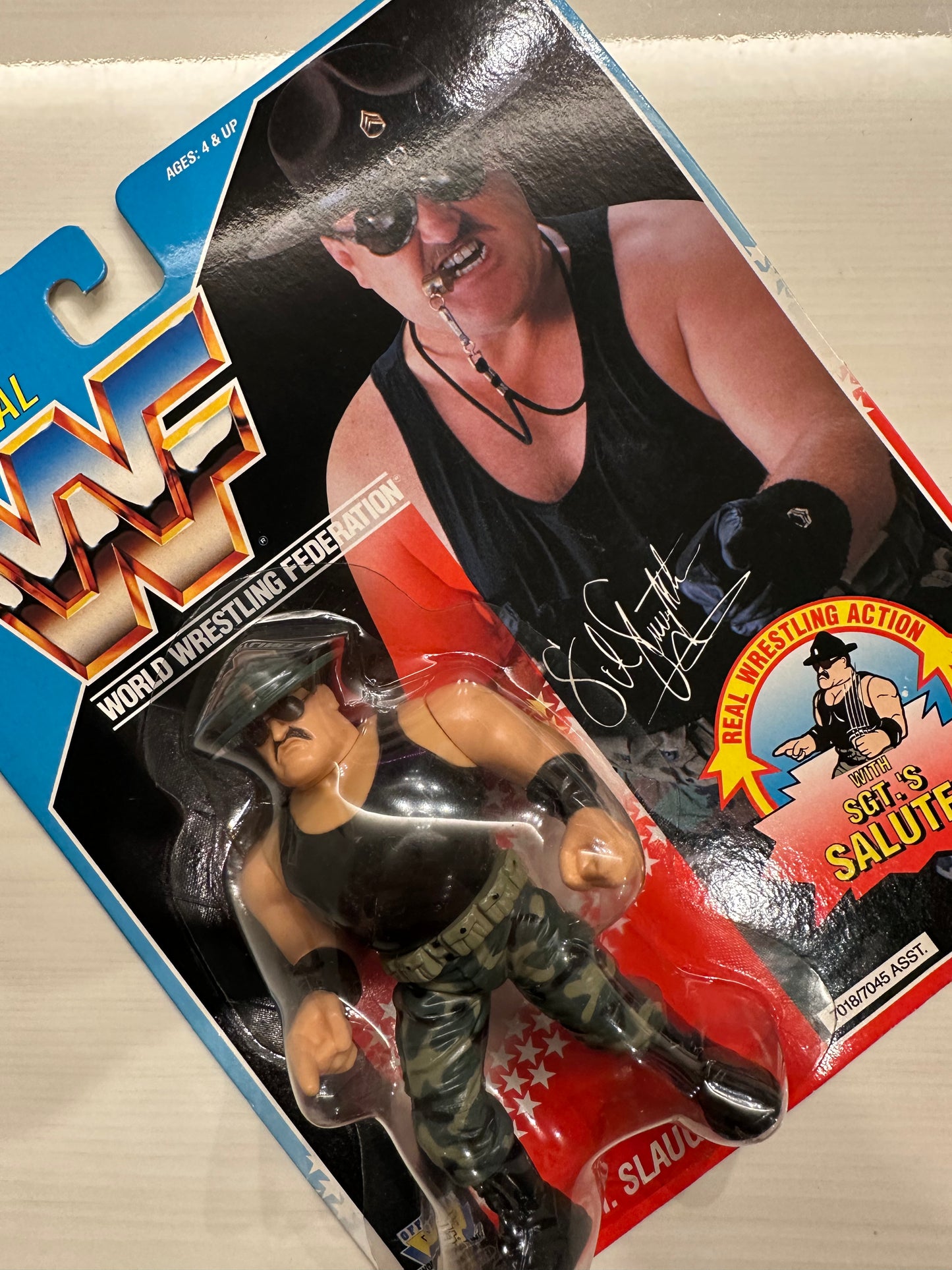 Sgt Slaughter Series 3 WWF Hasbro