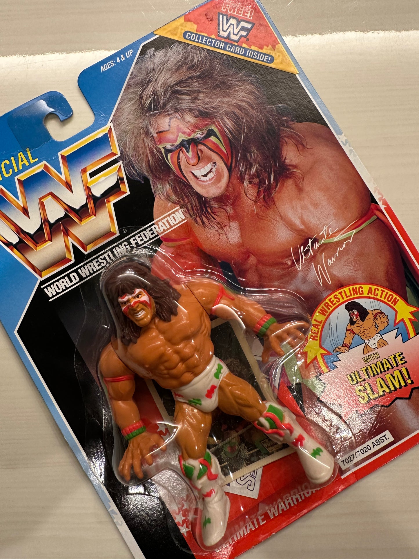 Ultimate Warrior Series 2 WWF Hasbro