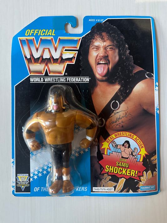 Samu the Headshrinker Series 10 WWF Hasbro
