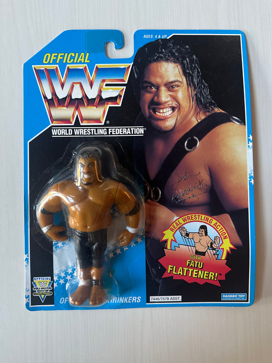 Fatu the Headshrinker Series 10 WWF Hasbro