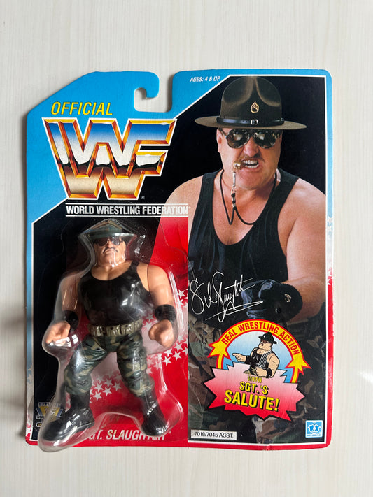 Sgt Slaughter Series 3 WWF Hasbro MOC
