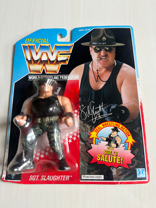 Sgt Slaughter Series 3 WWF Hasbro MOC