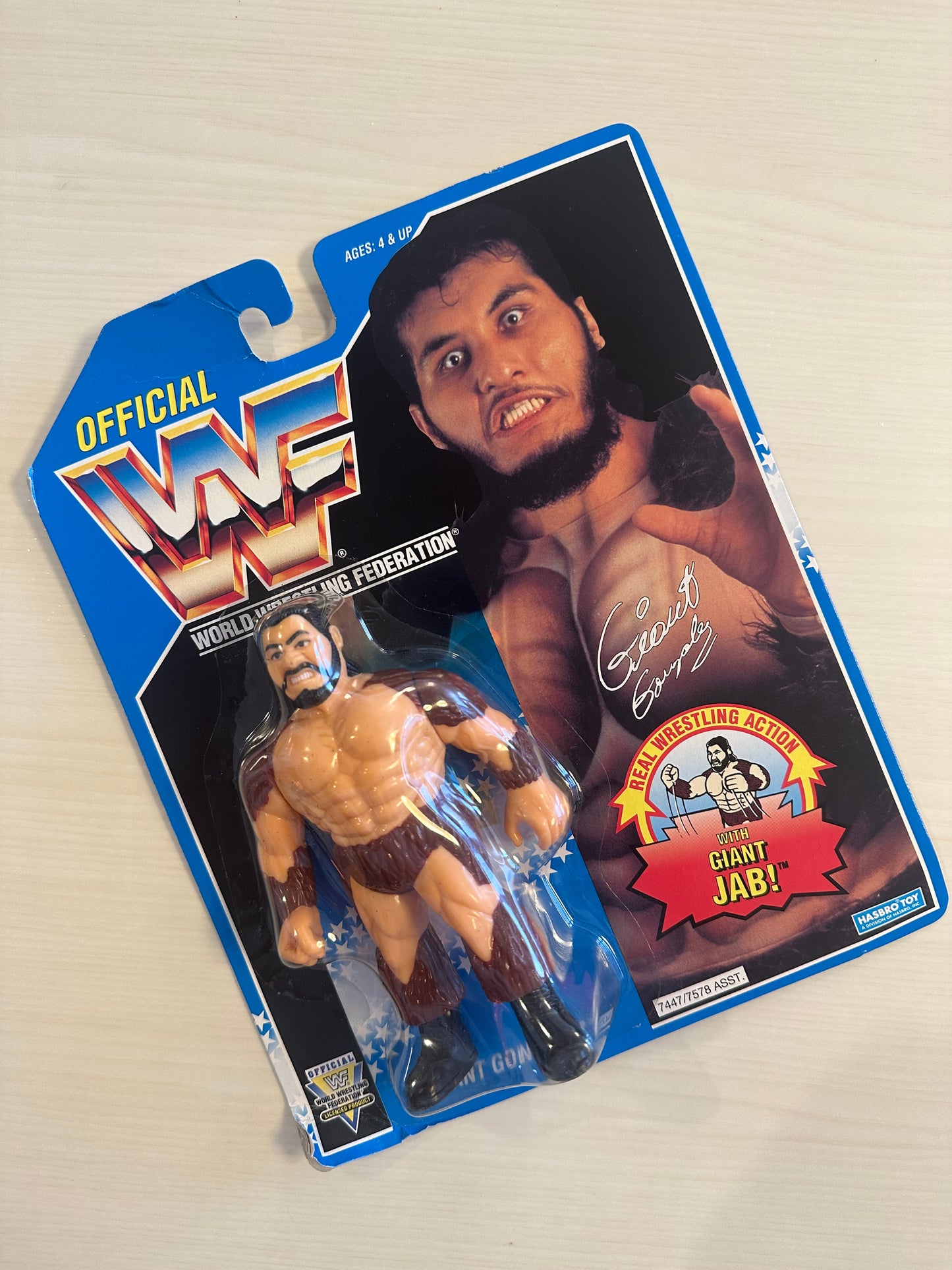 Giant Gonzalez Series 10 WWF Hasbro