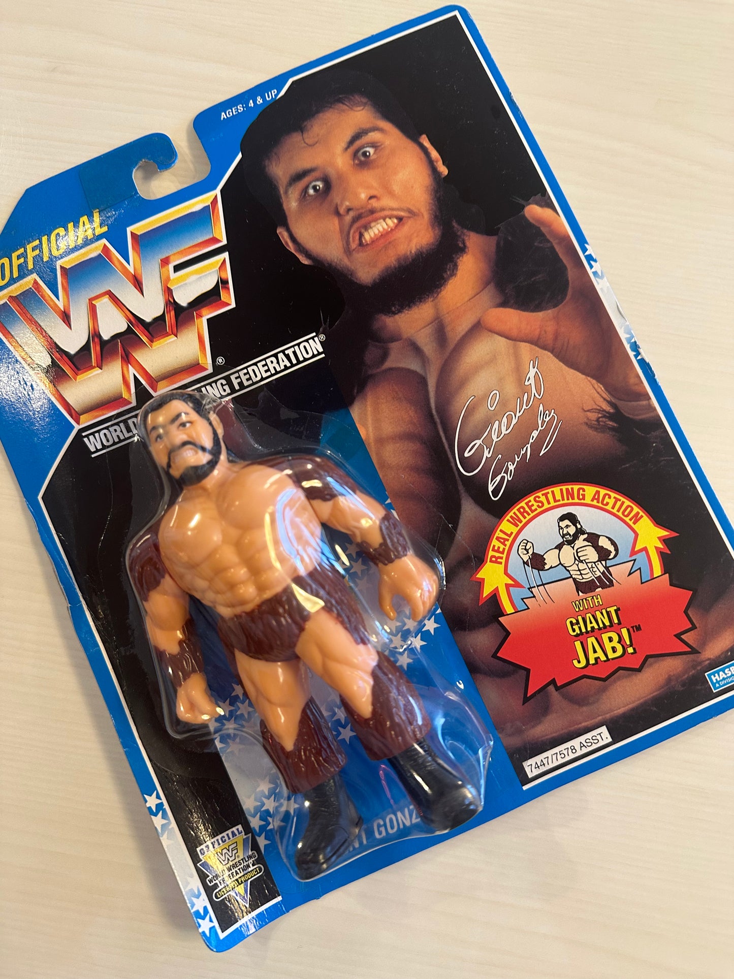 Giant Gonzalez Series 10 WWF Hasbro