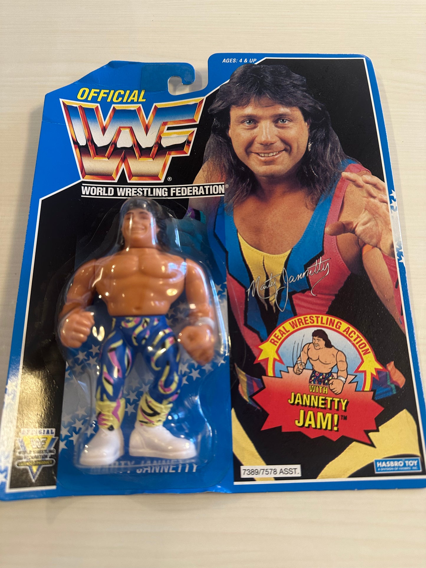 Marty Jannetty Series 10 WWF Hasbro