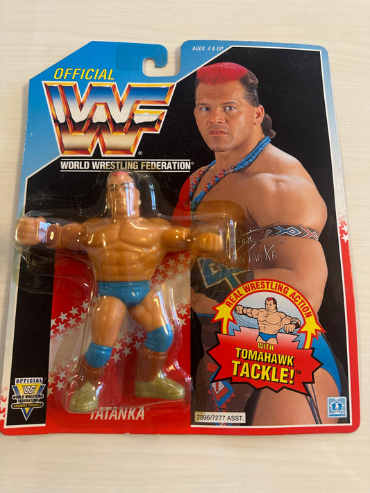 Tatanka Series 6 WWF Hasbro