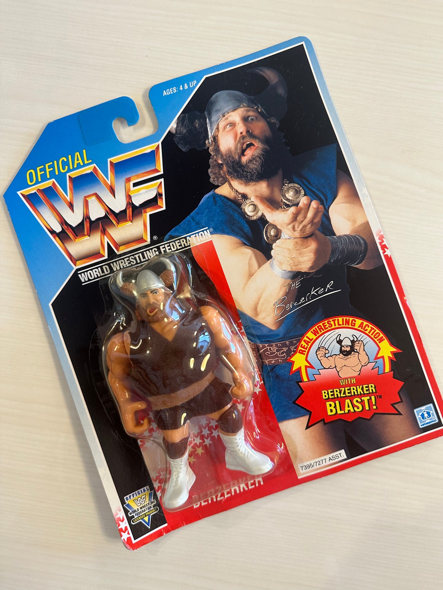 The Berzerker Series 6 WWF Hasbro