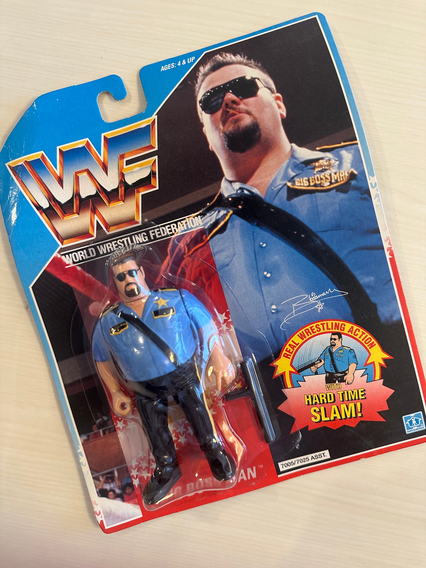 Big Boss Man Series 1 WWF Hasbro