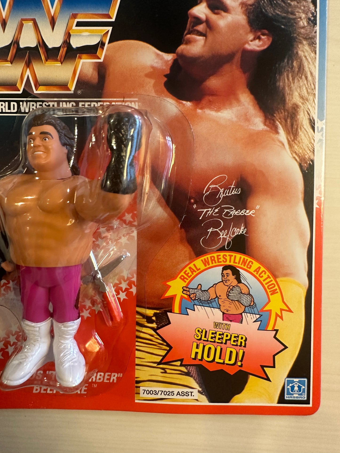 Brutus the Barber Beefcake Series 1 WWF Hasbro