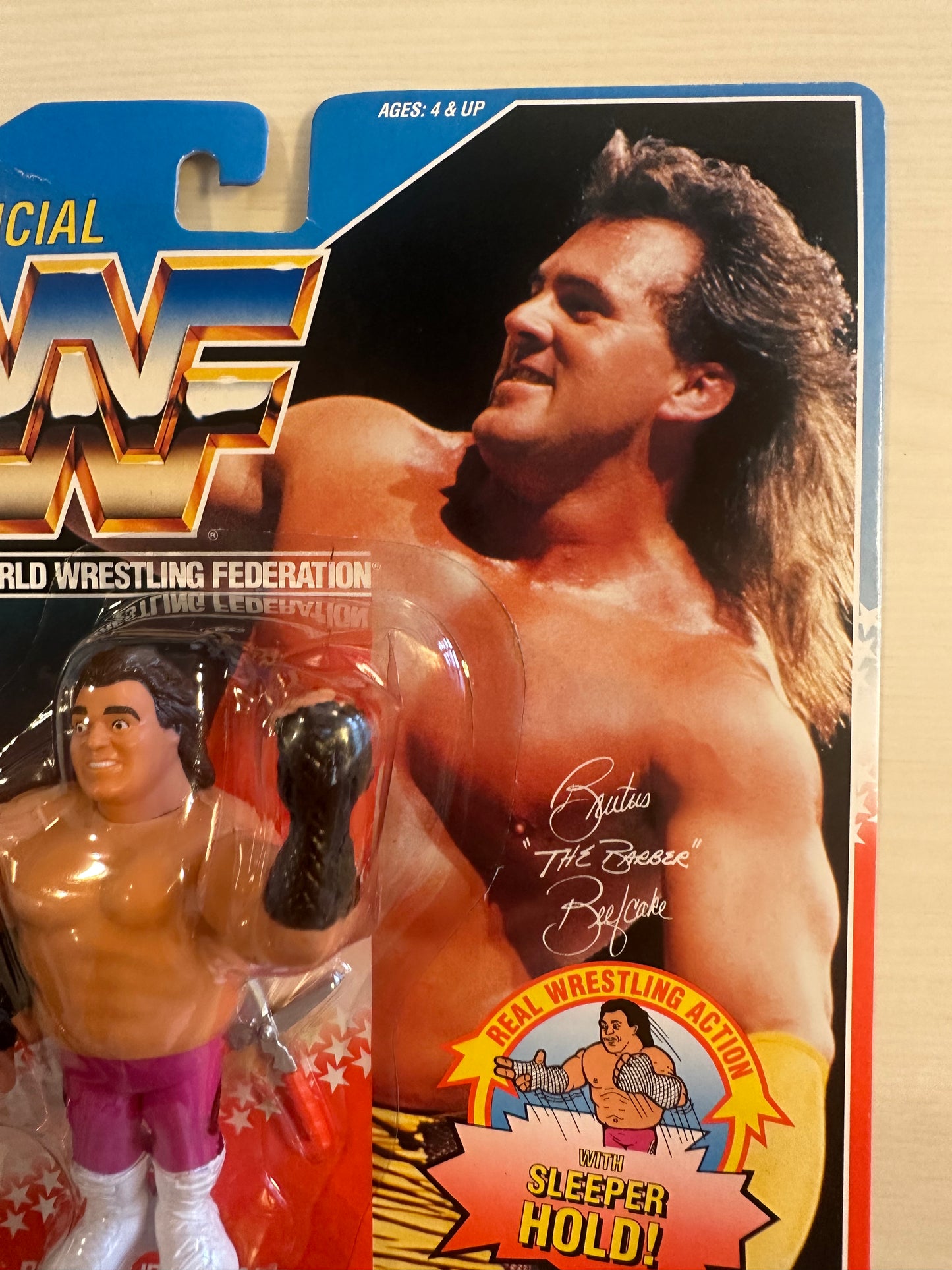 Brutus the Barber Beefcake Series 1 WWF Hasbro