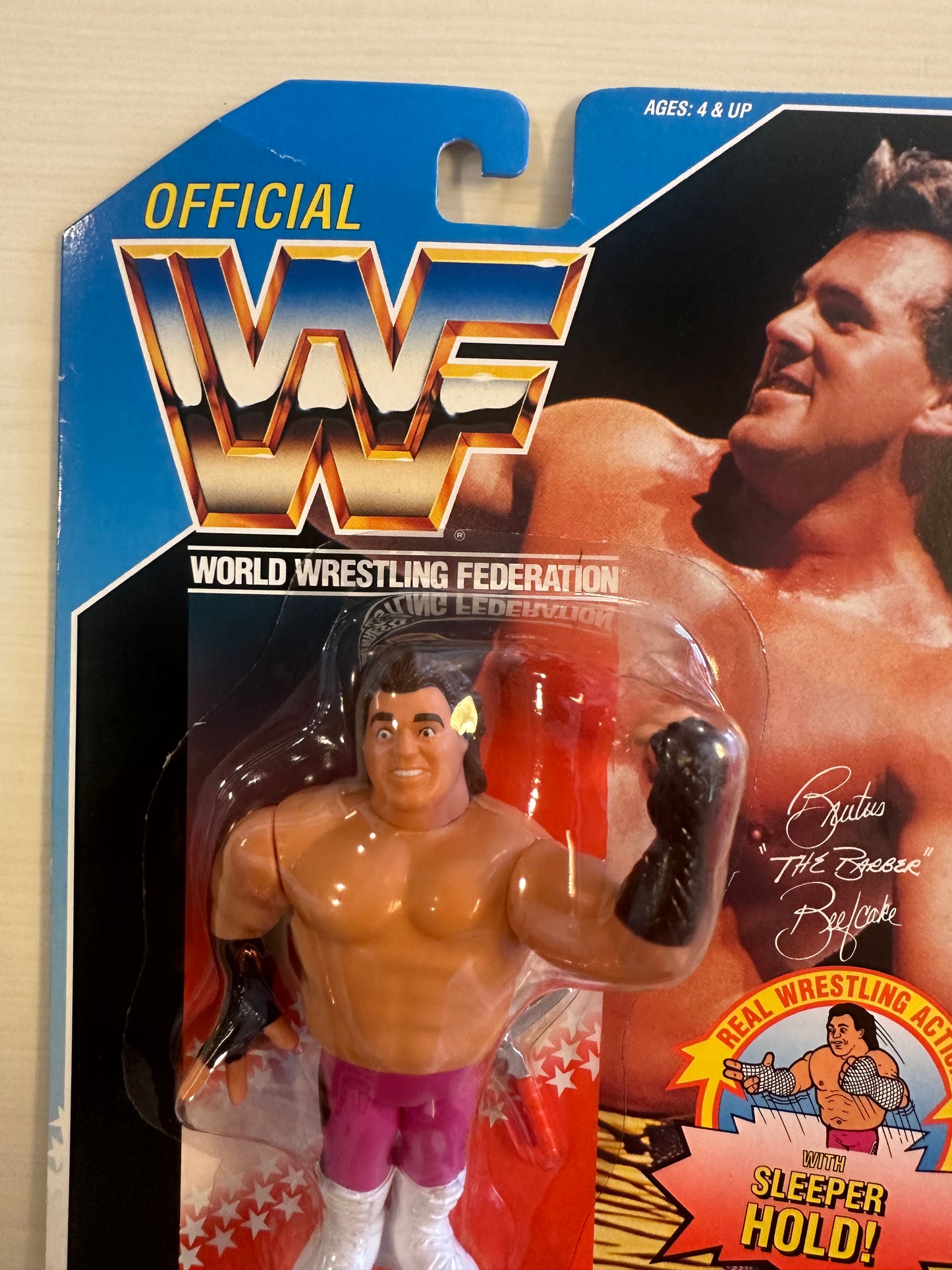 Brutus the Barber Beefcake Series 1 WWF Hasbro