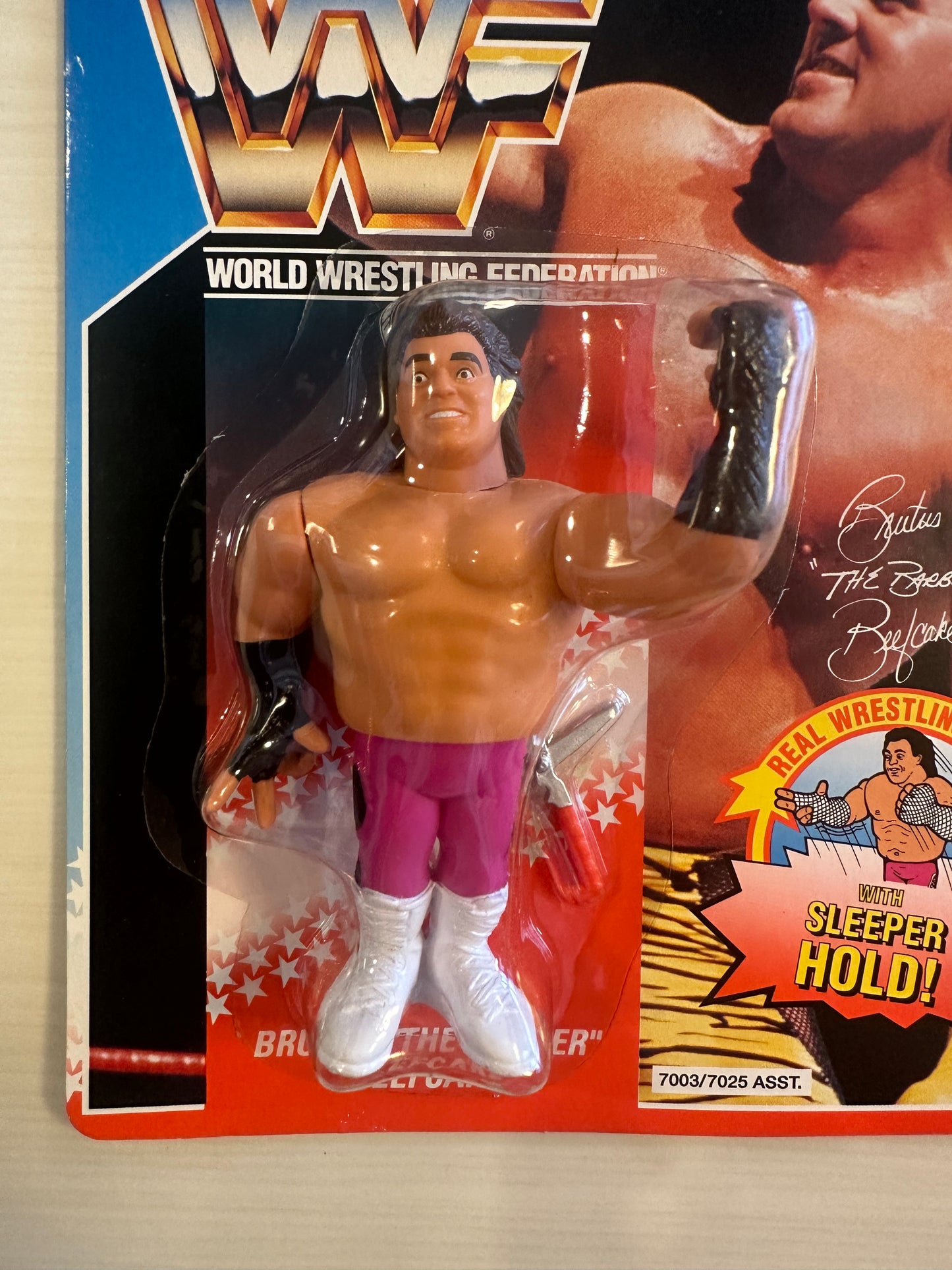 Brutus the Barber Beefcake Series 1 WWF Hasbro