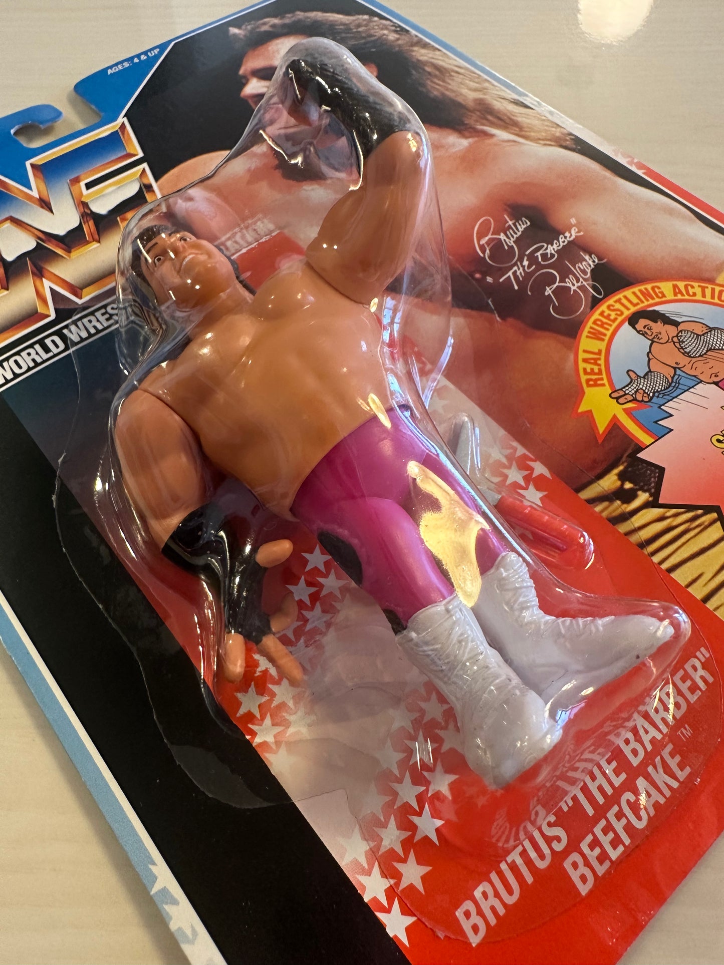 Brutus the Barber Beefcake Series 1 WWF Hasbro