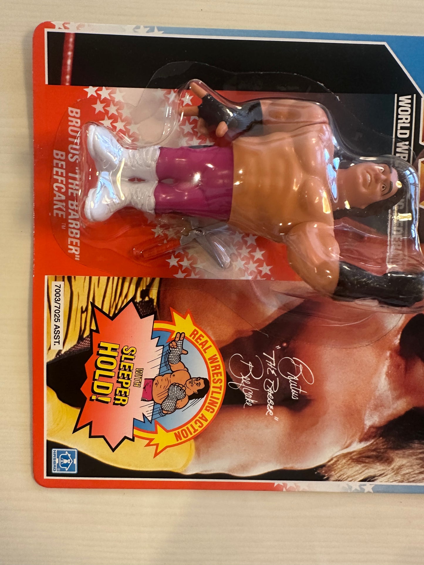 Brutus the Barber Beefcake Series 1 WWF Hasbro