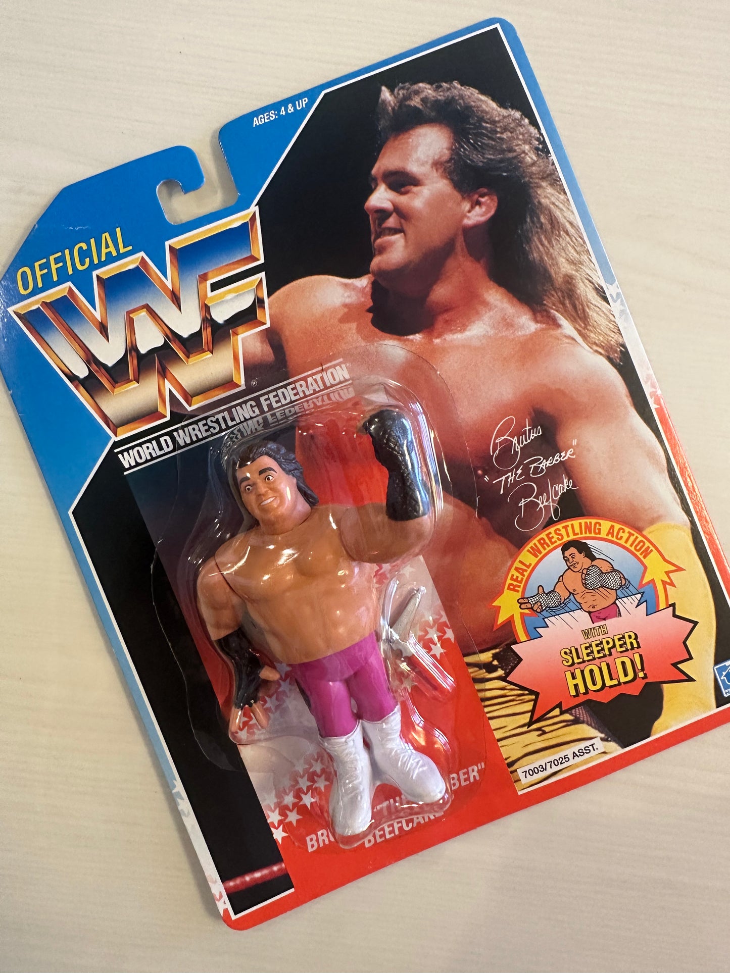 Brutus the Barber Beefcake Series 1 WWF Hasbro