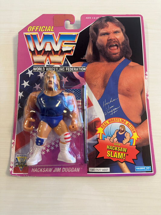 Hacksaw Jim Duggan Series 9 WWF Hasbro