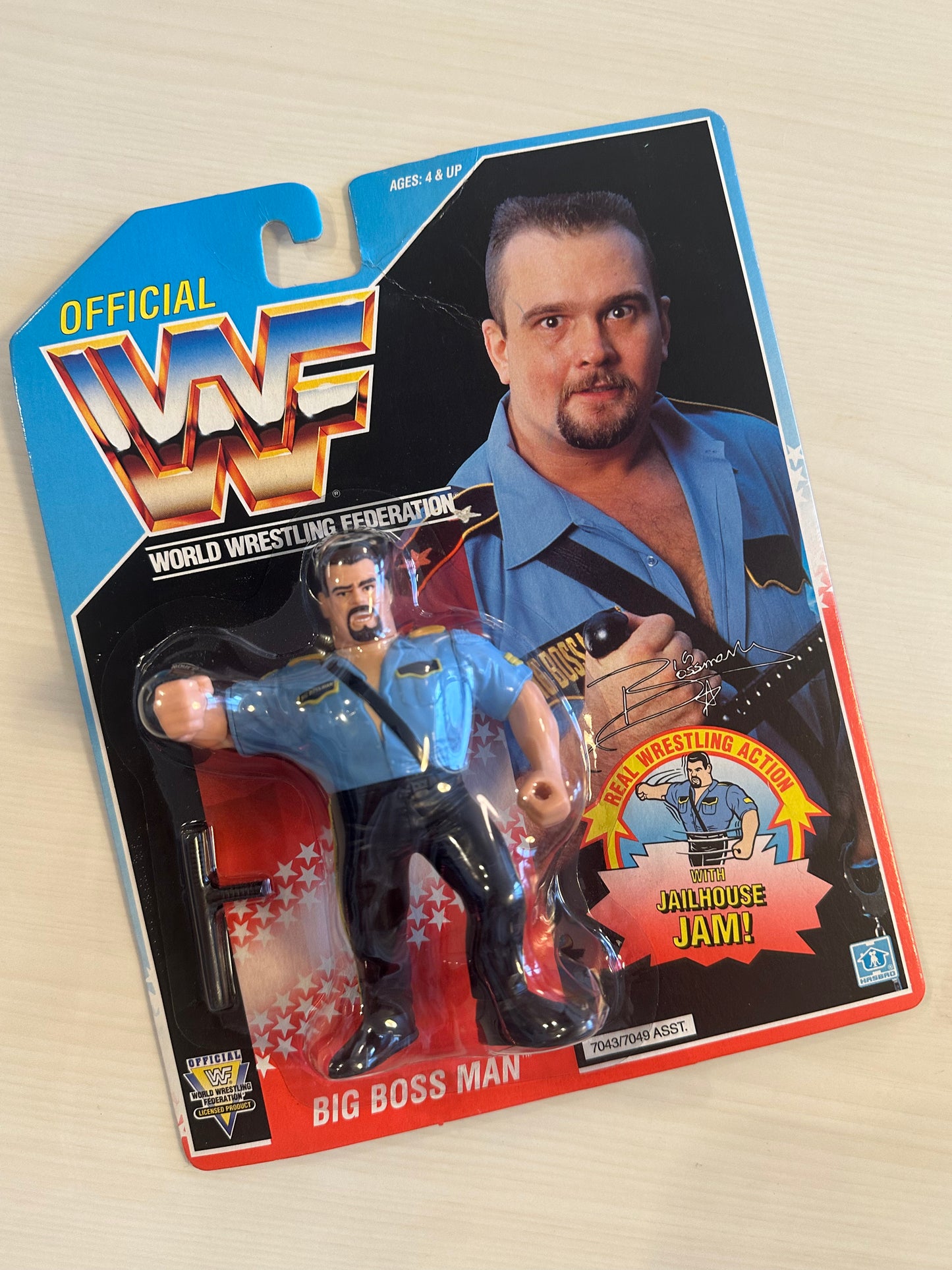 Big Boss Man Series 3 WWF Hasbro