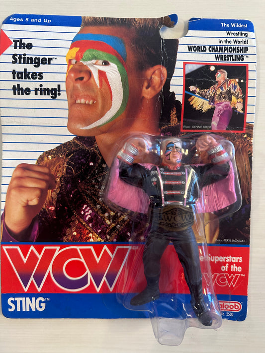 Sting WCW Galoob Pre-ring UK Exclusive