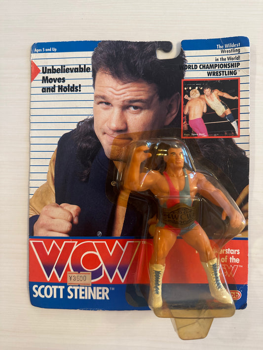 Scott Steiner WCW Galoob Pink and Blue Tights UK Exclusive