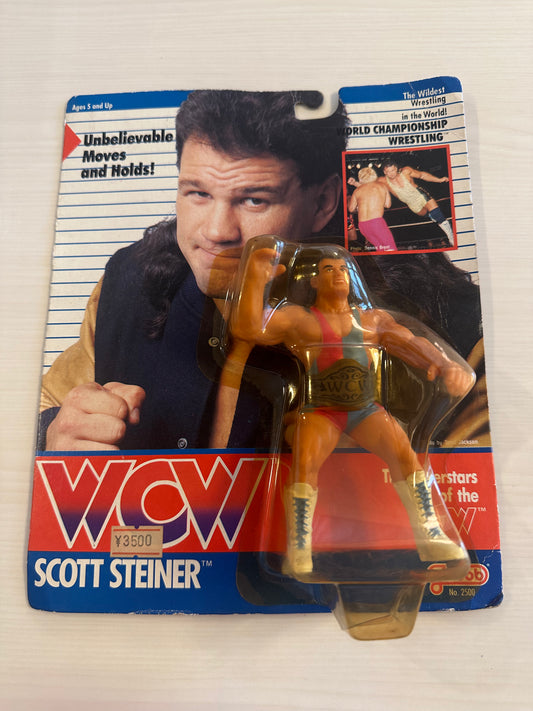 Scott Steiner WCW Galoob Pink and Blue Tights UK Exclusive