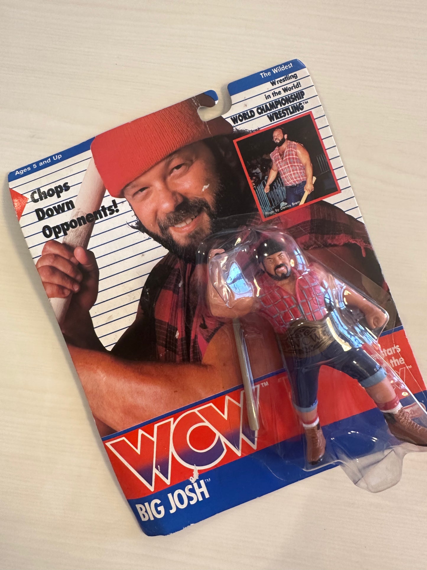 Big Josh WCW Galoob UK Exclusive