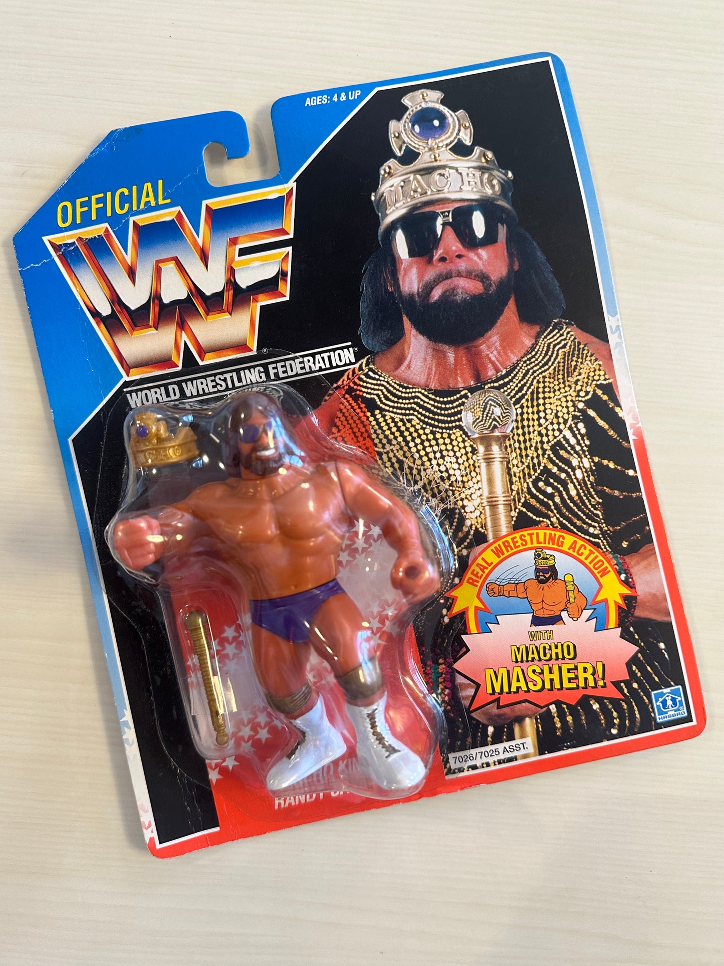 Macho King Randy Savage Series 2 WWF Hasbro