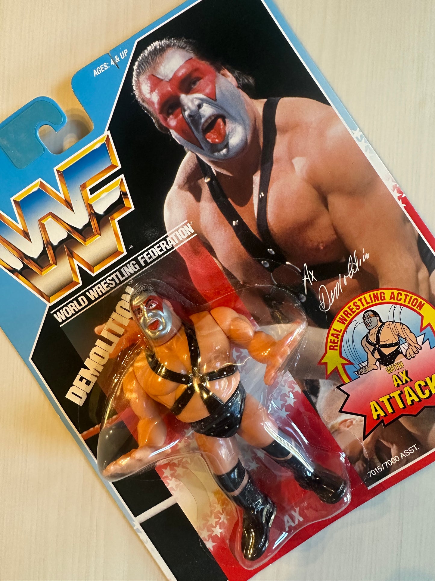 Demolition Ax Series 1 WWF Hasbro