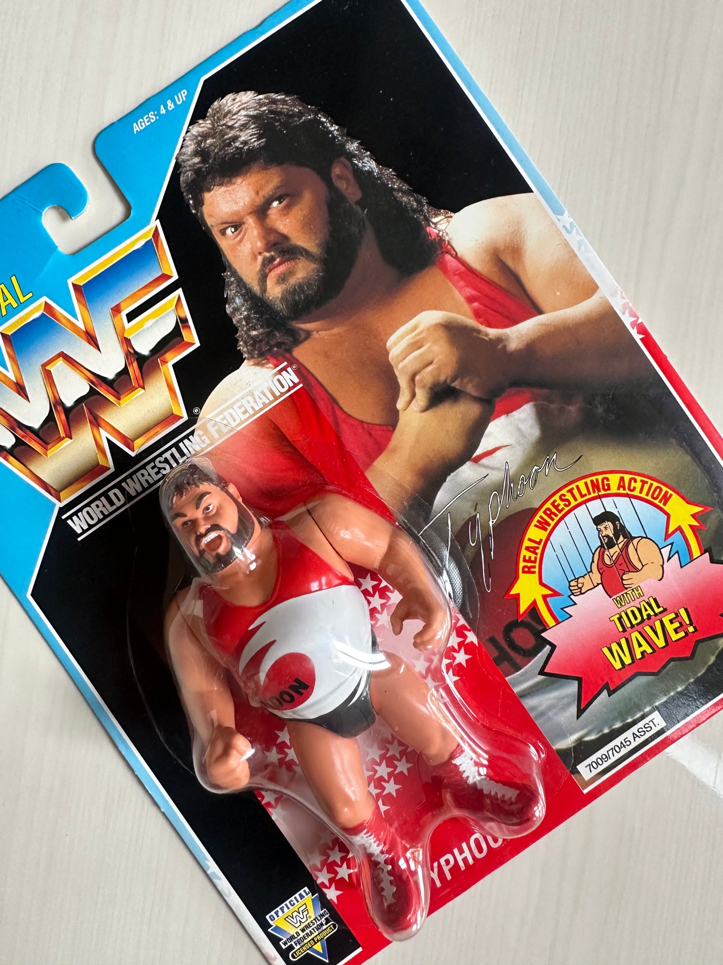 Typhoon Series 3 WWF Hasbro MOC figure