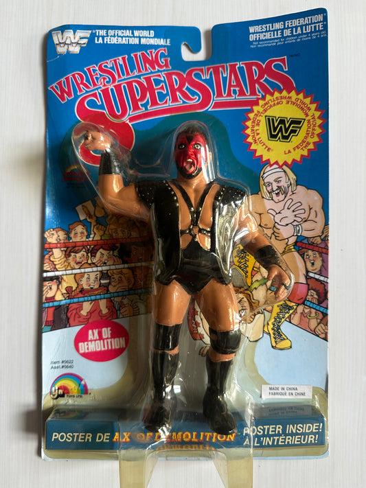 Ax of Demolition WWF LJN MOC figure